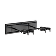 Hercules GSP402SB Slatwall Rack Set for 2 Guitars 1
