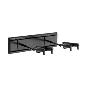 Hercules GSP402SB Slatwall Rack Set for 2 Guitars 1