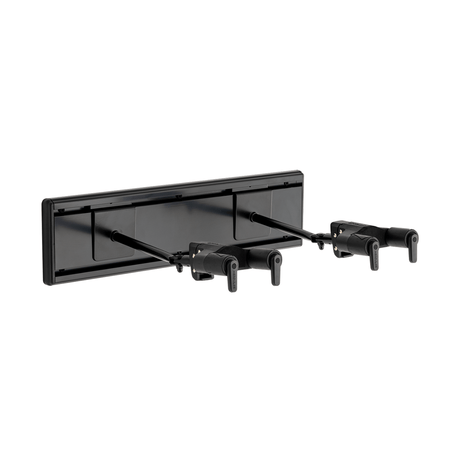 Hercules GSP402SB Slatwall Rack Set for 2 Guitars 1