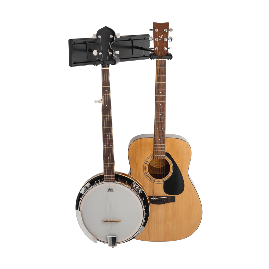 Hercules GSP402SB Slatwall Rack Set for 2 Guitars 3