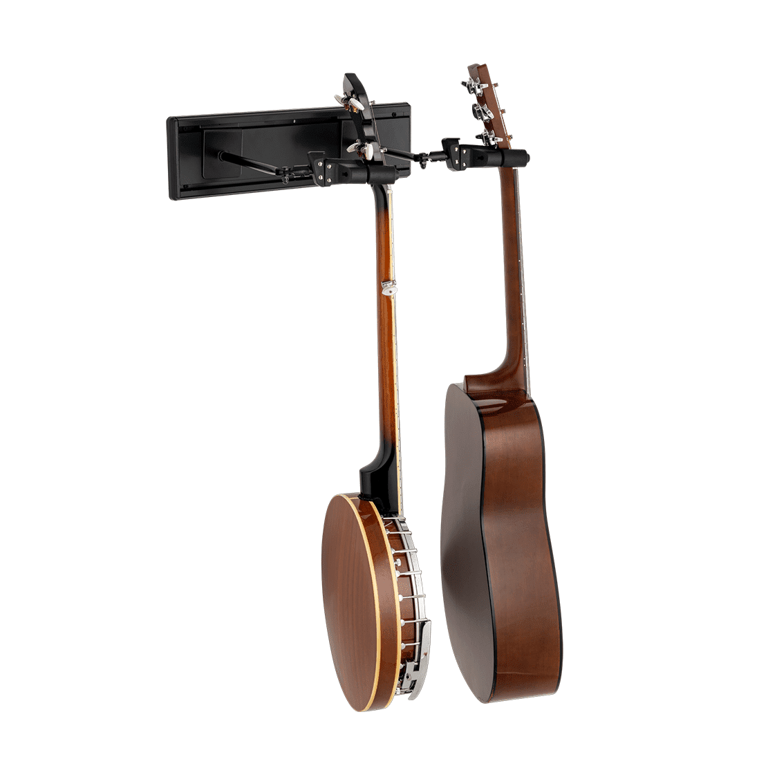 Hercules GSP402SB Slatwall Rack Set for 2 Guitars 4