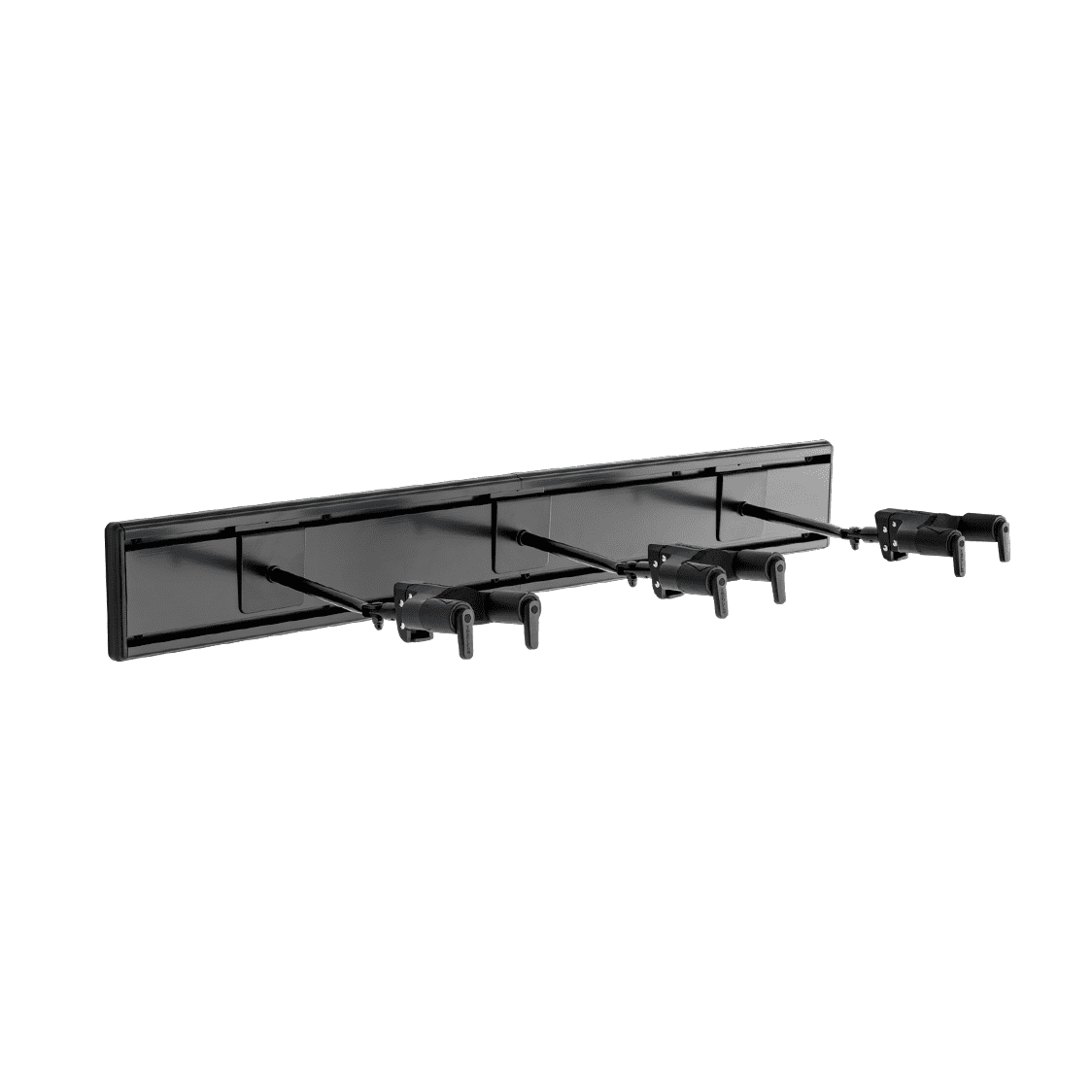 Hercules GSP403SB | Slatwall Rack Set for 3 Guitars | Audio Direct