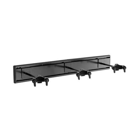 Hercules GSP403SB Slatwall Rack Set for 3 Guitars 5