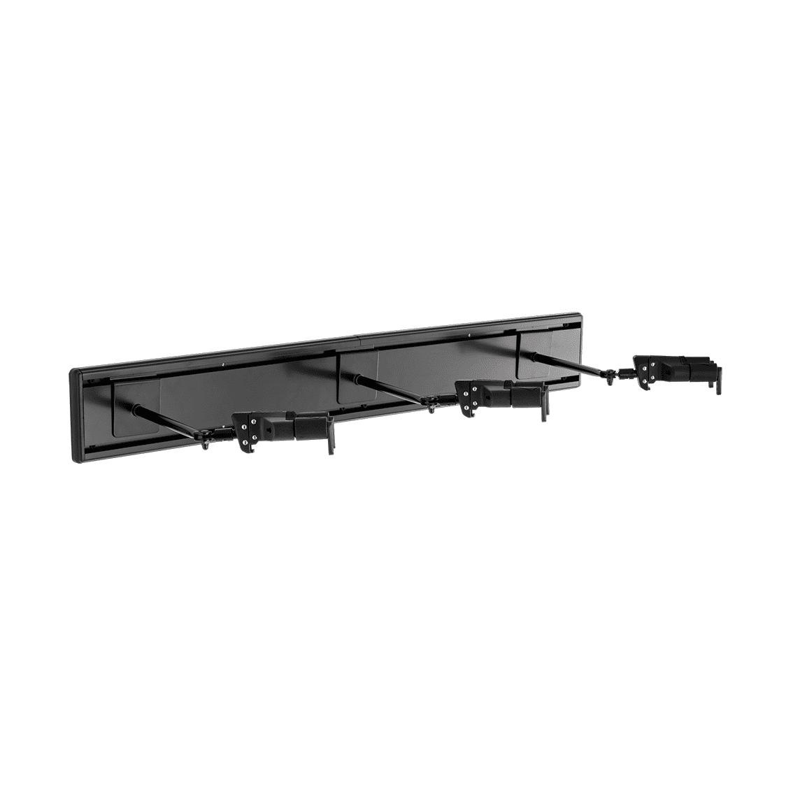 Hercules GSP403SB Slatwall Rack Set for 3 Guitars 6