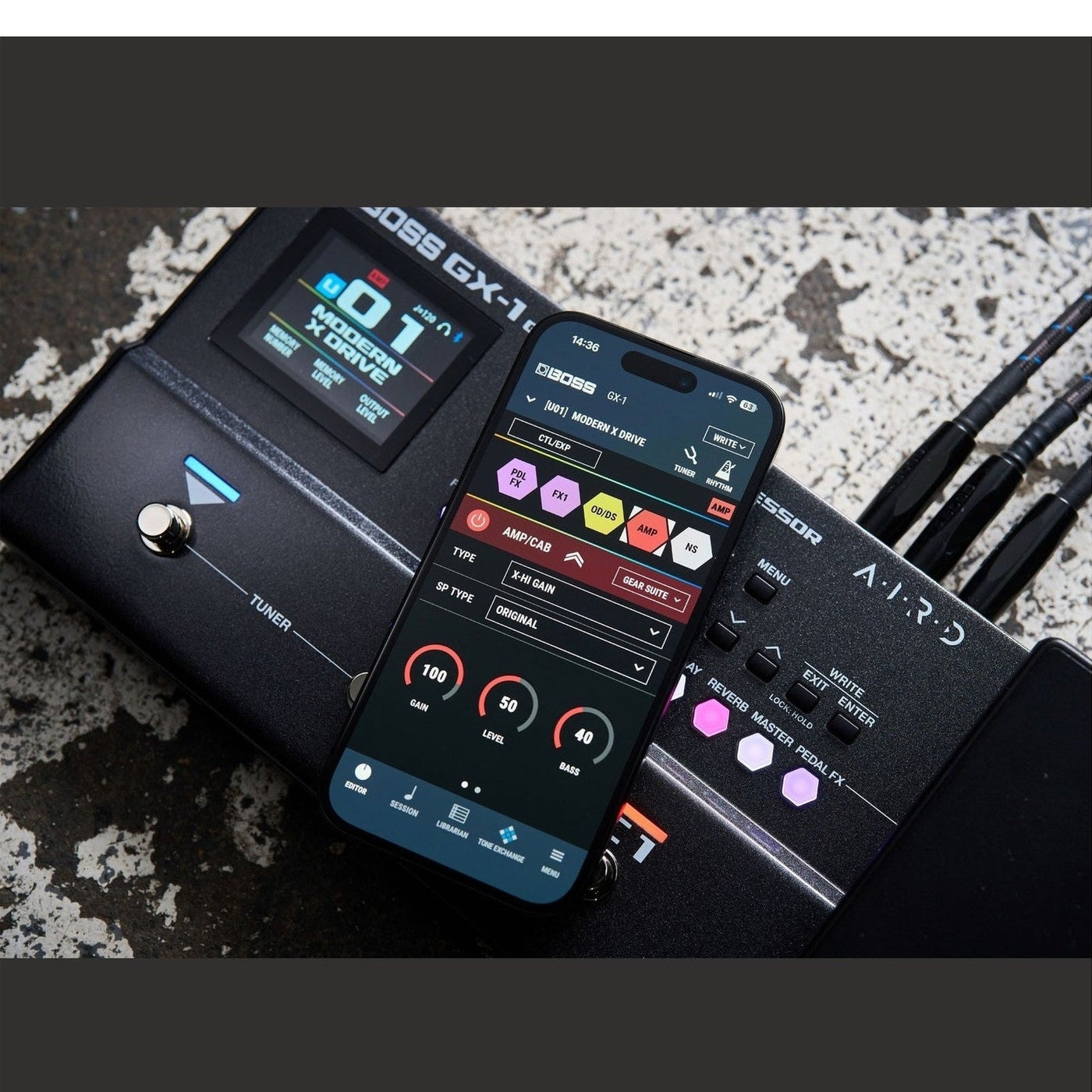 BOSS GX-1 Multi-Effects Processor for Guitar 7