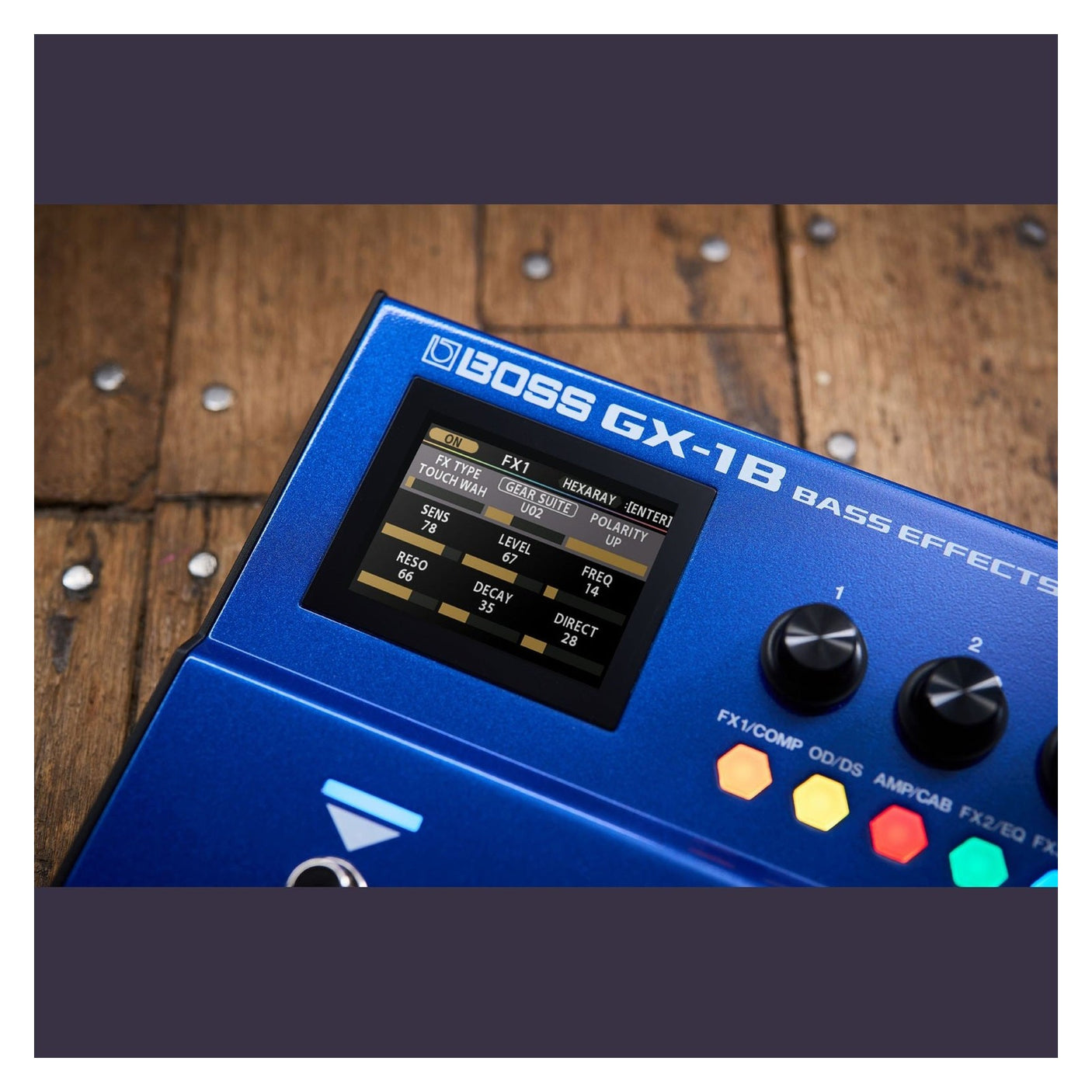 BOSS GX-1B Multi-Effects Processor for Bass Guitar 9