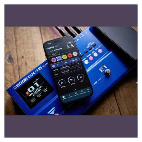BOSS GX-1B Multi-Effects Processor for Bass Guitar 6