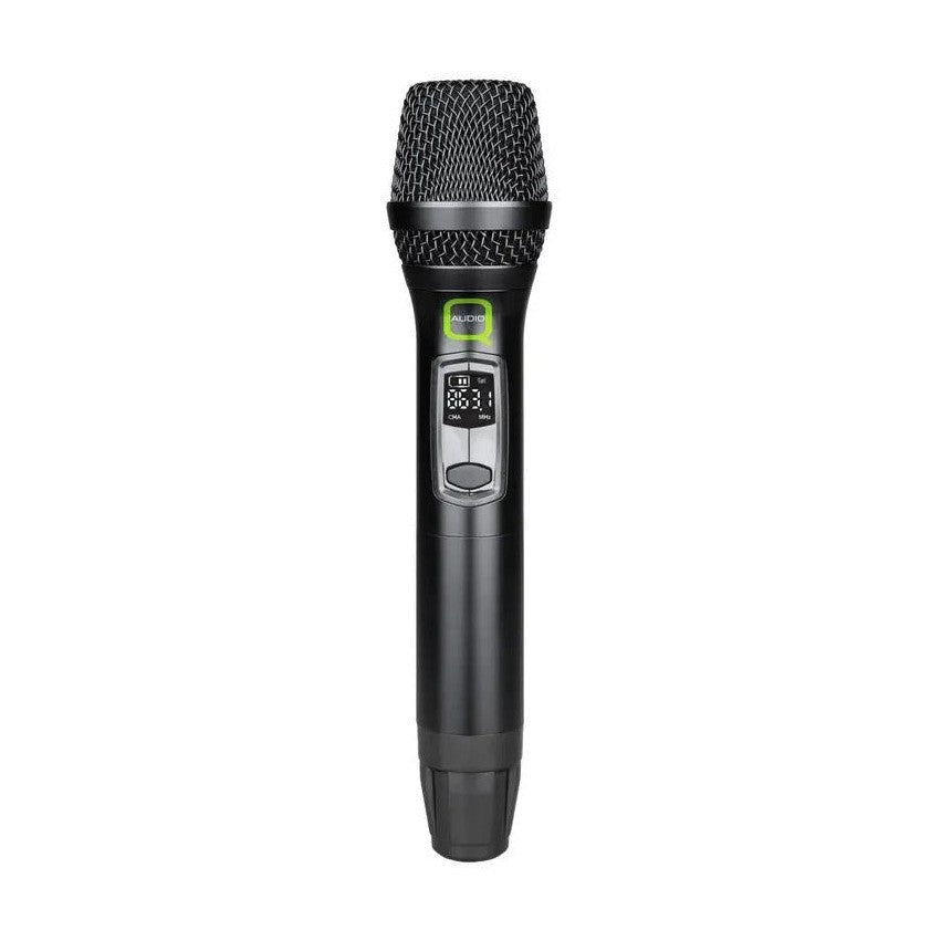 Q-Audio QWM 1900 V2 HH + BP Dual UHF Wireless System CH 70 3