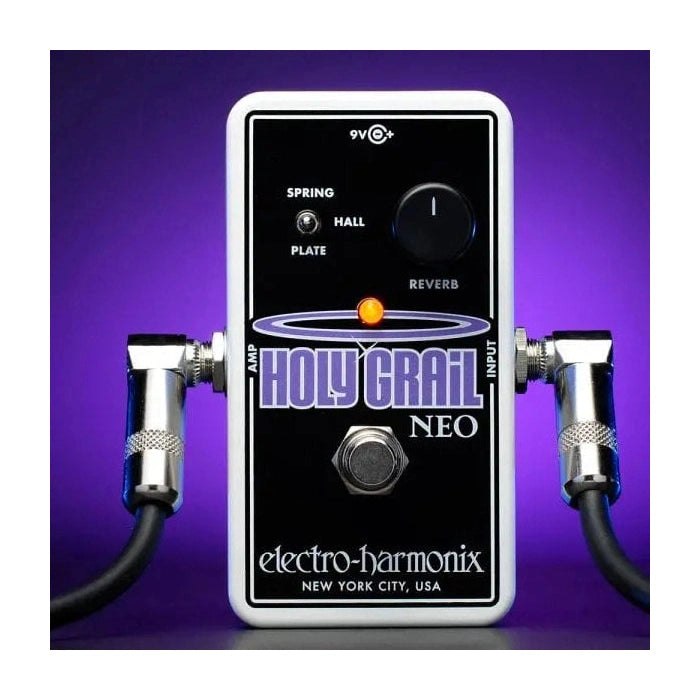 Electro-Harmonix Holy Grail Neo - Studio-Grade Reverb Guitar Pedal 2