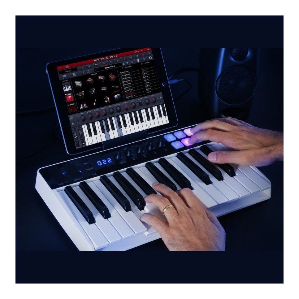 IK Multimedia iRig Keys I/O 25 MIDI Keyboard Controller & Audio Interface 8