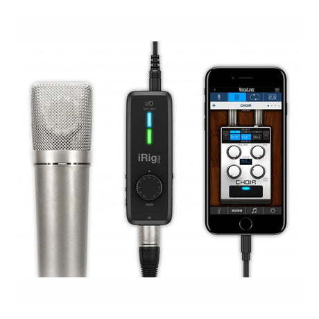 IK Multimedia iRig Pro I/O MIDI Audio Interface For iOS, Android, Mac & PC 16