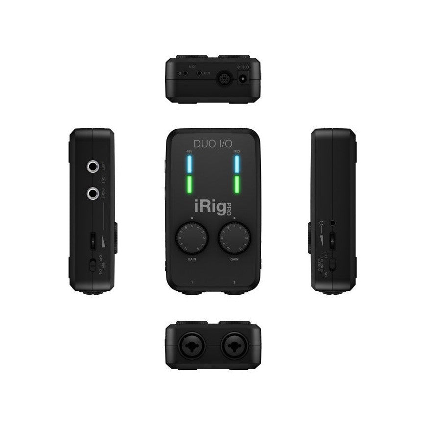 IK Multimedia iRig Pro Duo I/O 2-Channel Mobile Audio/MIDI Interface 7