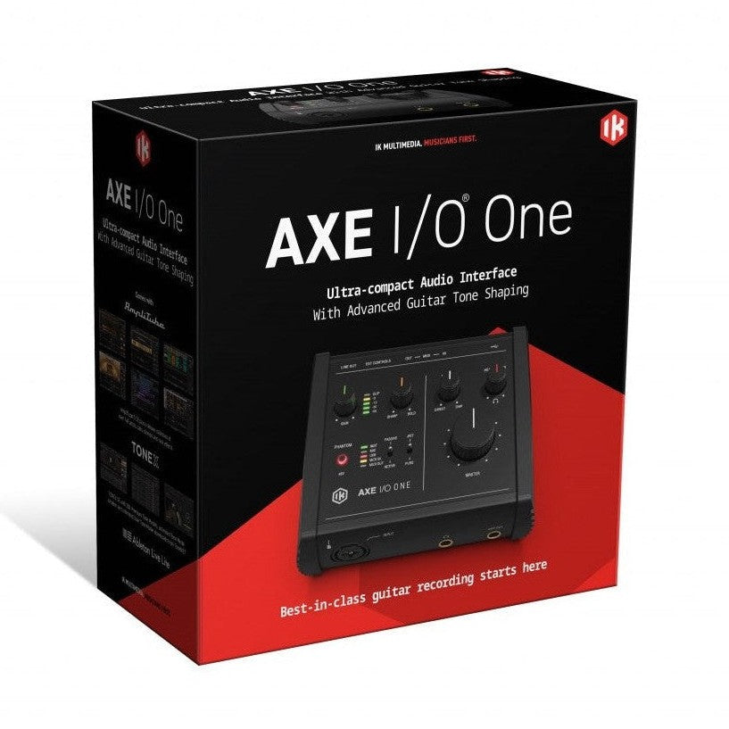 IK Multimedia AXE I/O ONE Compact USB Audio Interface 17