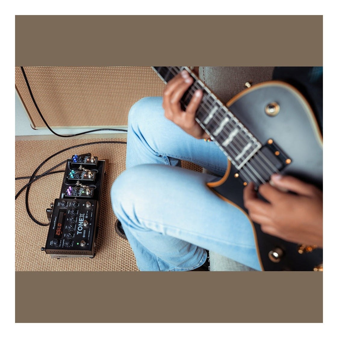 IK Multimedia TONEX ONE Guitar Amp Modeller Pedal 12