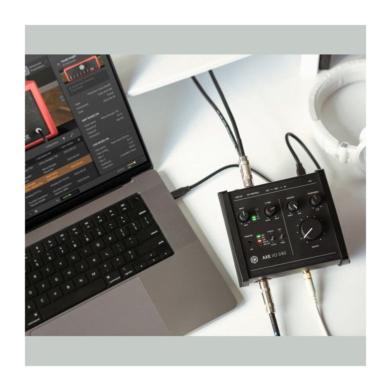 IK Multimedia AXE I/O ONE USB Audio Interface With Tone Modelling 21