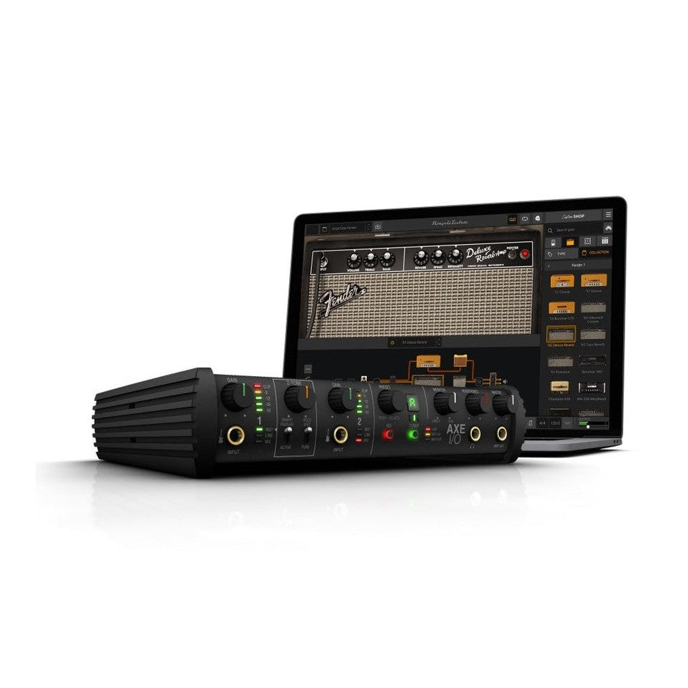 IK Multimedia AXE I/O USB Audio Interface with Advanced Guitar Tone Shaping 7