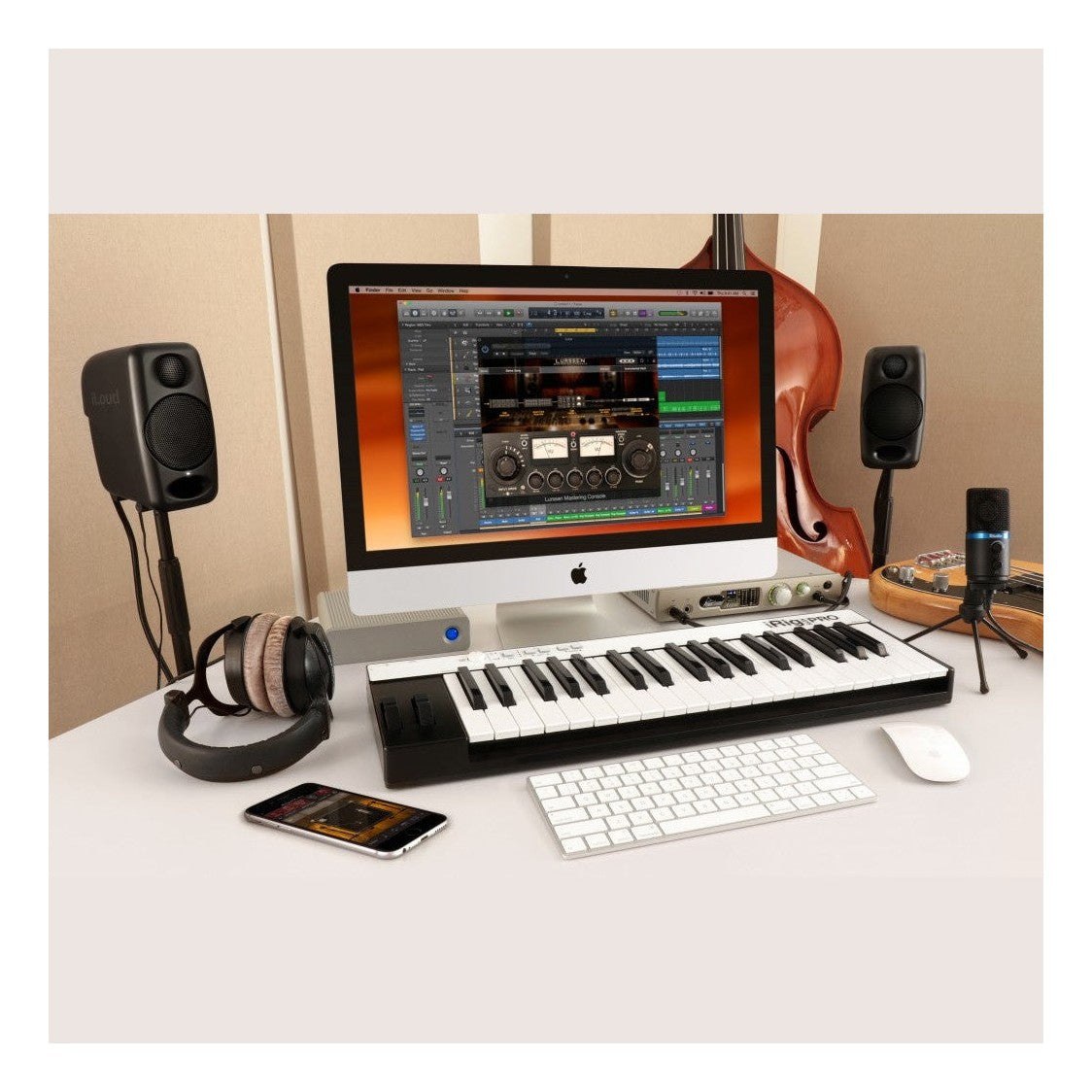 IK Multimedia iLoud Micro Monitor Speakers Pair – Black 11