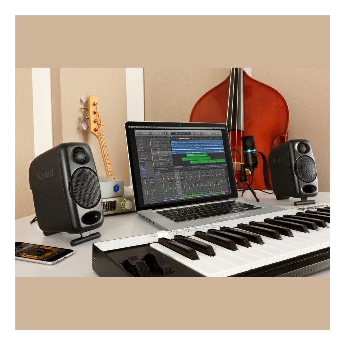 IK Multimedia iLoud Micro Monitor Speakers Pair – Black 9