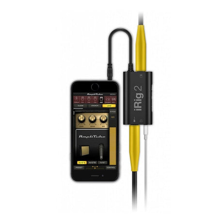 IK Multimedia iRig 2 Mobile Guitar Interface for iOS, Mac & PC 6