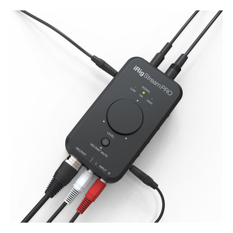IK Multimedia iRig Stream Pro Streaming Audio Interface for iOS, Android, Mac & PC 10
