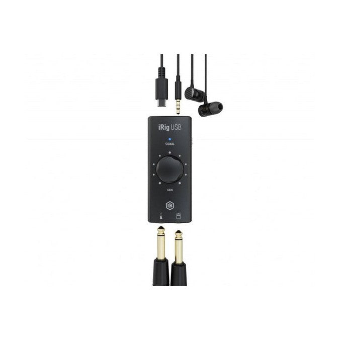IK Multimedia iRig USB Digital USB-C Guitar Audio Interface for iOS, Mac & PC 3