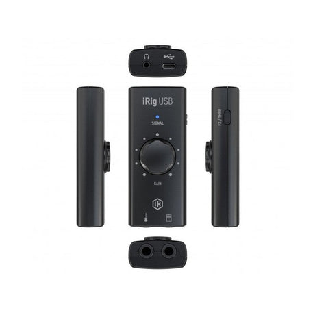 IK Multimedia iRig USB Digital USB-C Guitar Audio Interface for iOS, Mac & PC 4