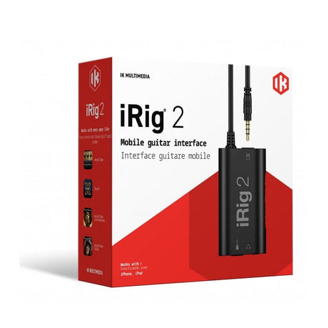 IK Multimedia iRig 2 Mobile Guitar Interface for iOS, Mac & PC 10