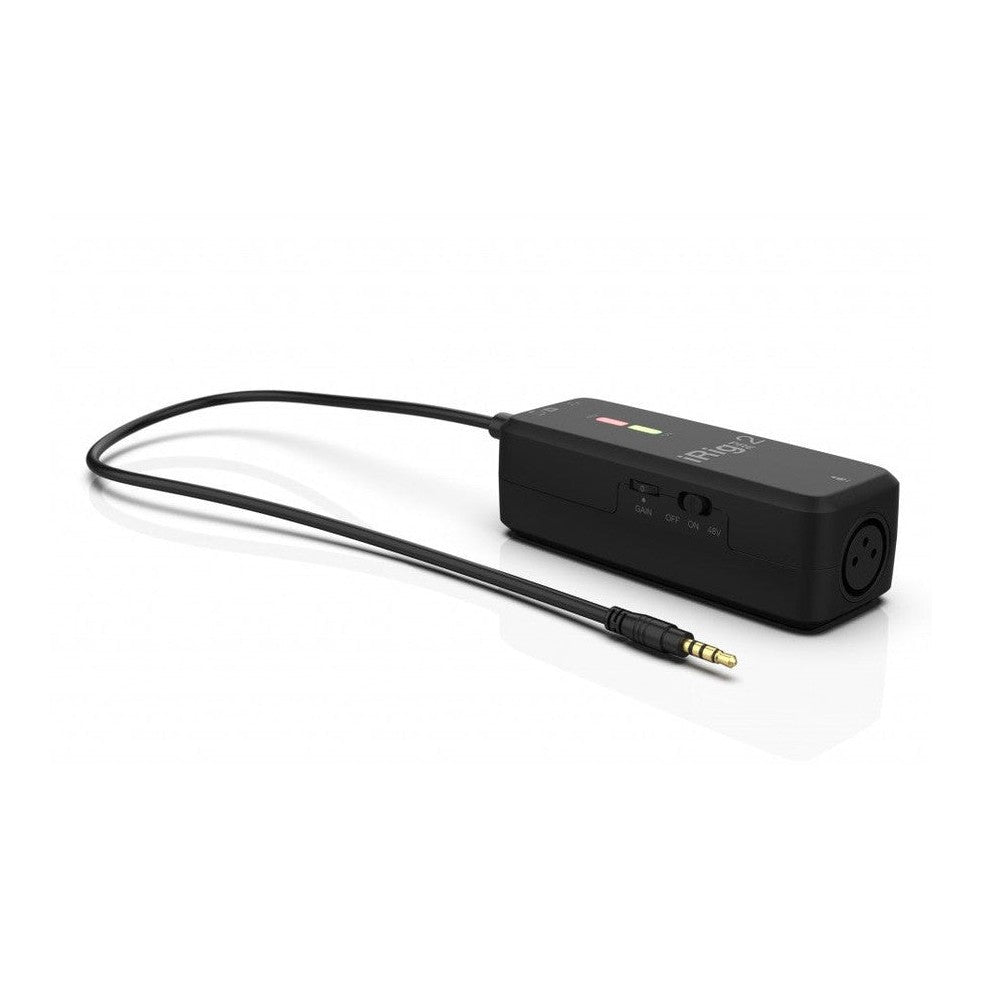 IK Multimedia iRig Pre 2 Mobile Microphone Interface & Preamp 4
