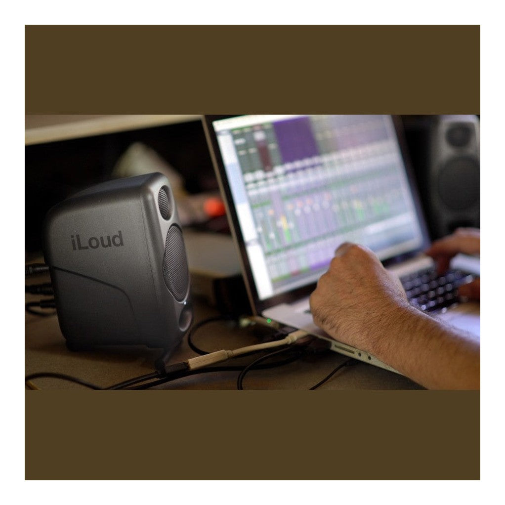 IK Multimedia iLoud Micro Monitor Speakers Pair – Black 15