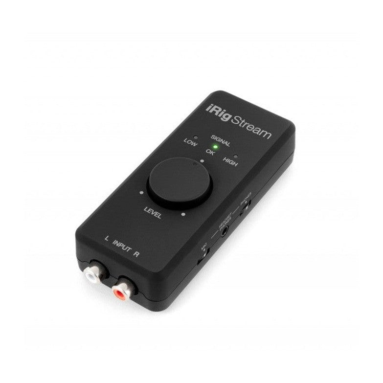 IK Multimedia iRig Stream Streaming Audio Interface for iOS, Mac & PC 2