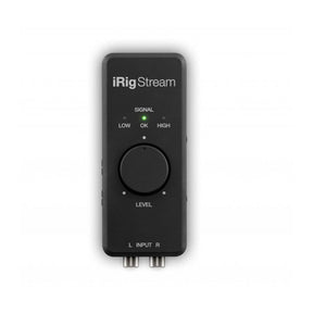 IK Multimedia iRig Stream Streaming Audio Interface for iOS, Mac & PC 1
