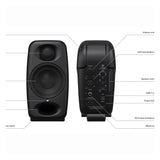 IK Multimedia iLoud Micro Monitor Pro Active Studio Monitors Pair , White 2