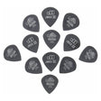 Jim Dunlop Tortex Pitch Black Jazz III 1.5mm Guitar Picks - 12 Pack 1
