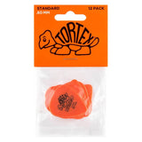 Jim Dunlop Tortex Standard Guitar Picks - 12 Pack Orange - .60mm 1