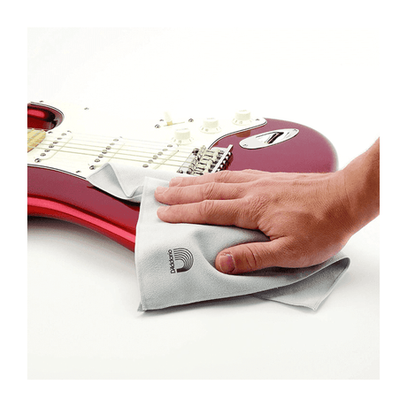 D'Addario Microfibre Guitar Polishing Cloth PW-MPC 2