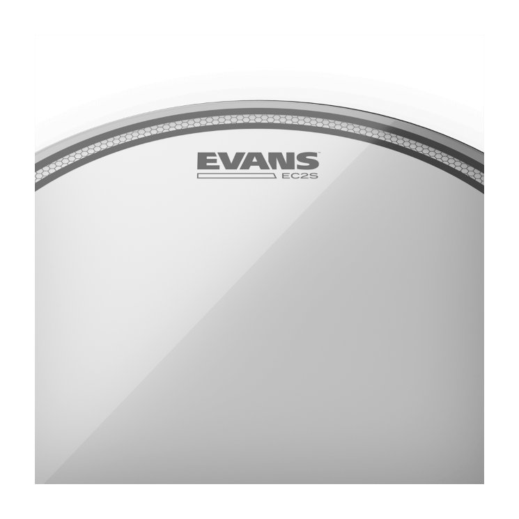 Evans TT16EC2S EC2S Clear Drum Head, 16"