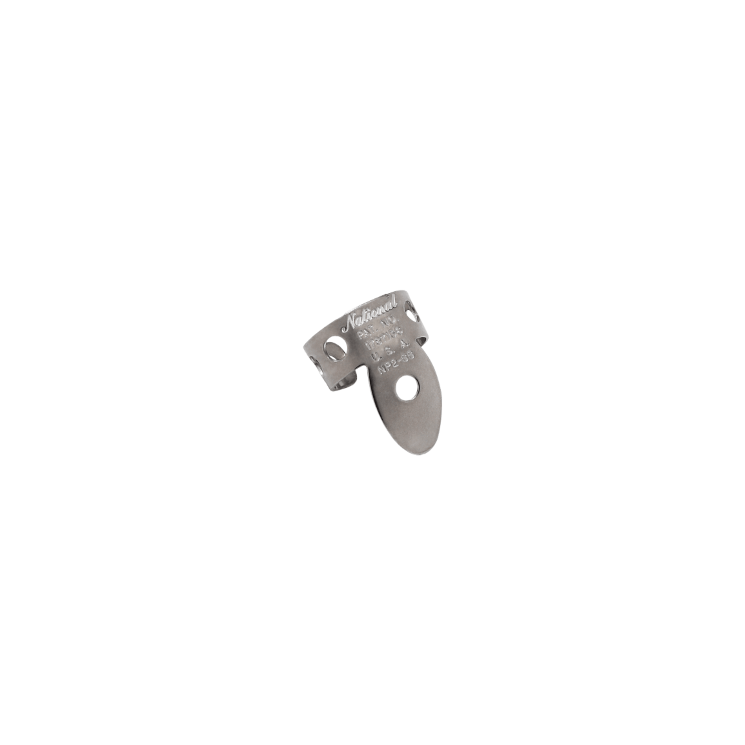 D'Addario National Finger and Thumb Pick Assortment, Stainless Steel And Celluloid — Pack Of 6 2
