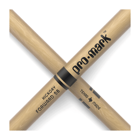 ProMark TX5BW Classic Forward 5B Drumsticks, Oval Wood Tip — Pair 1