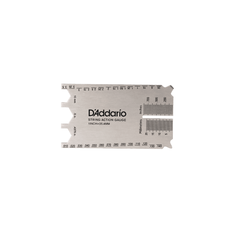 D'Addario Stainless Steel String Height Gauge PW-SHG-01 1