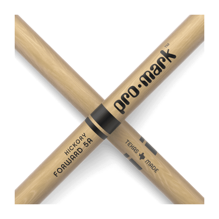 ProMark TX5AW Classic Forward 5A Drumsticks, Oval Wood Tip — Pair 1