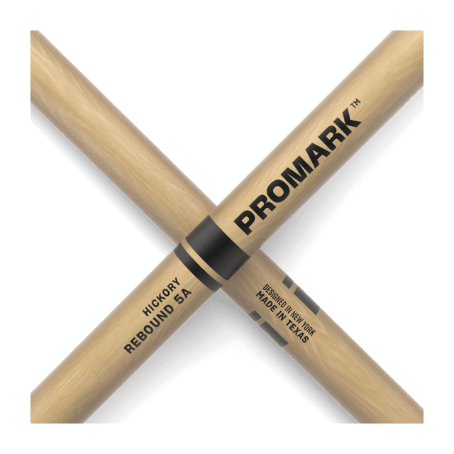 ProMark RBH565AW Rebound 5A Drumsticks, Acorn Tip — Pair 1