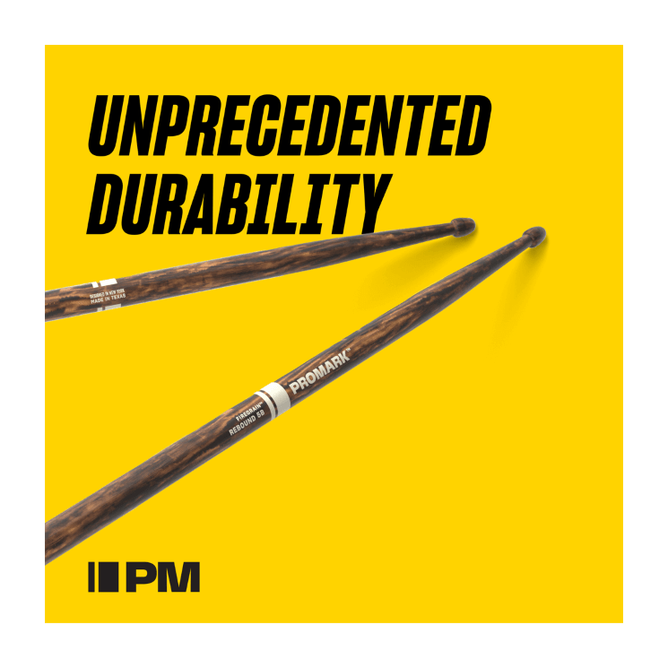 ProMark R5AFG Rebound 5A FireGrain Drumsticks, Acorn Tip — Pair 7