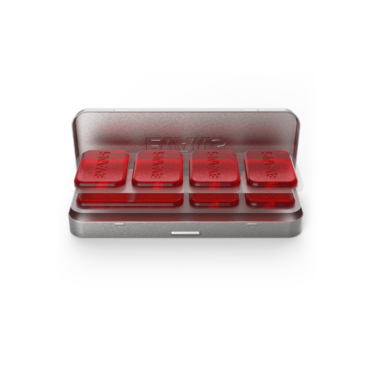 Evans EQ Pods Drum Damper Gels With Case 1