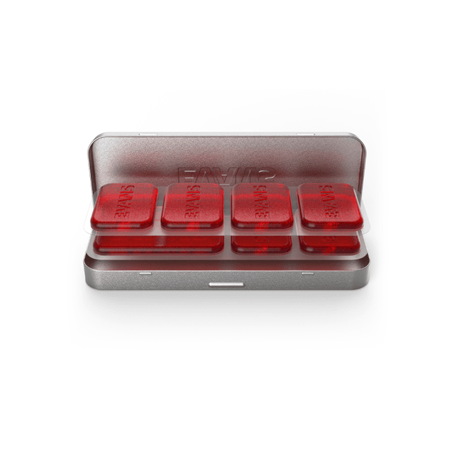 Evans EQ Pods Drum Damper Gels With Case 1