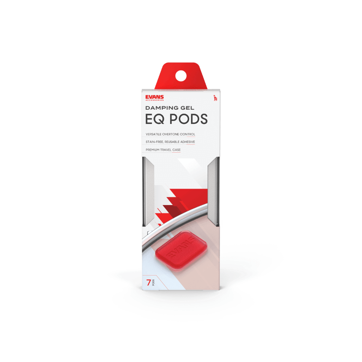 Evans EQ Pods Drum Damper Gels With Case 4