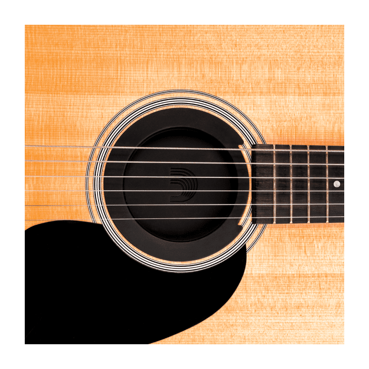 D'Addario Screeching Halt Soundhole Plug for Acoustic Guitars PW-SH-01 3