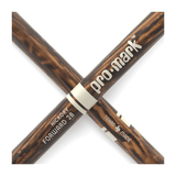 ProMark TX2BW-FG Classic Forward 2B FireGrain Drumsticks, Wood Tip — Pair 1