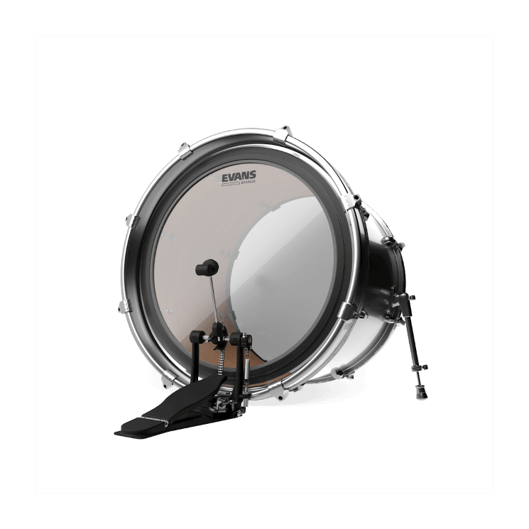 Evans BD22EMAD2 EMAD2 Clear Bass Drum Batter Head, 22" 2