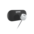 Evans EQPB2 EQ Bass Drum Patch, Double Pedal, Black Nylon 2-Pack 1
