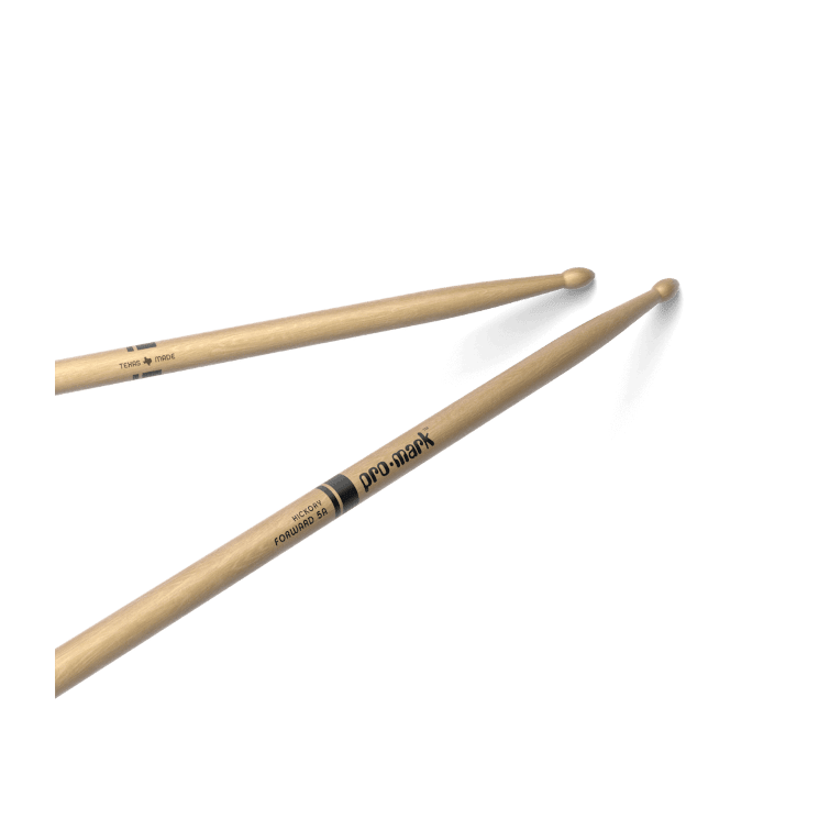 ProMark TX5AW Classic Forward 5A Drumsticks, Oval Wood Tip — Pair 2